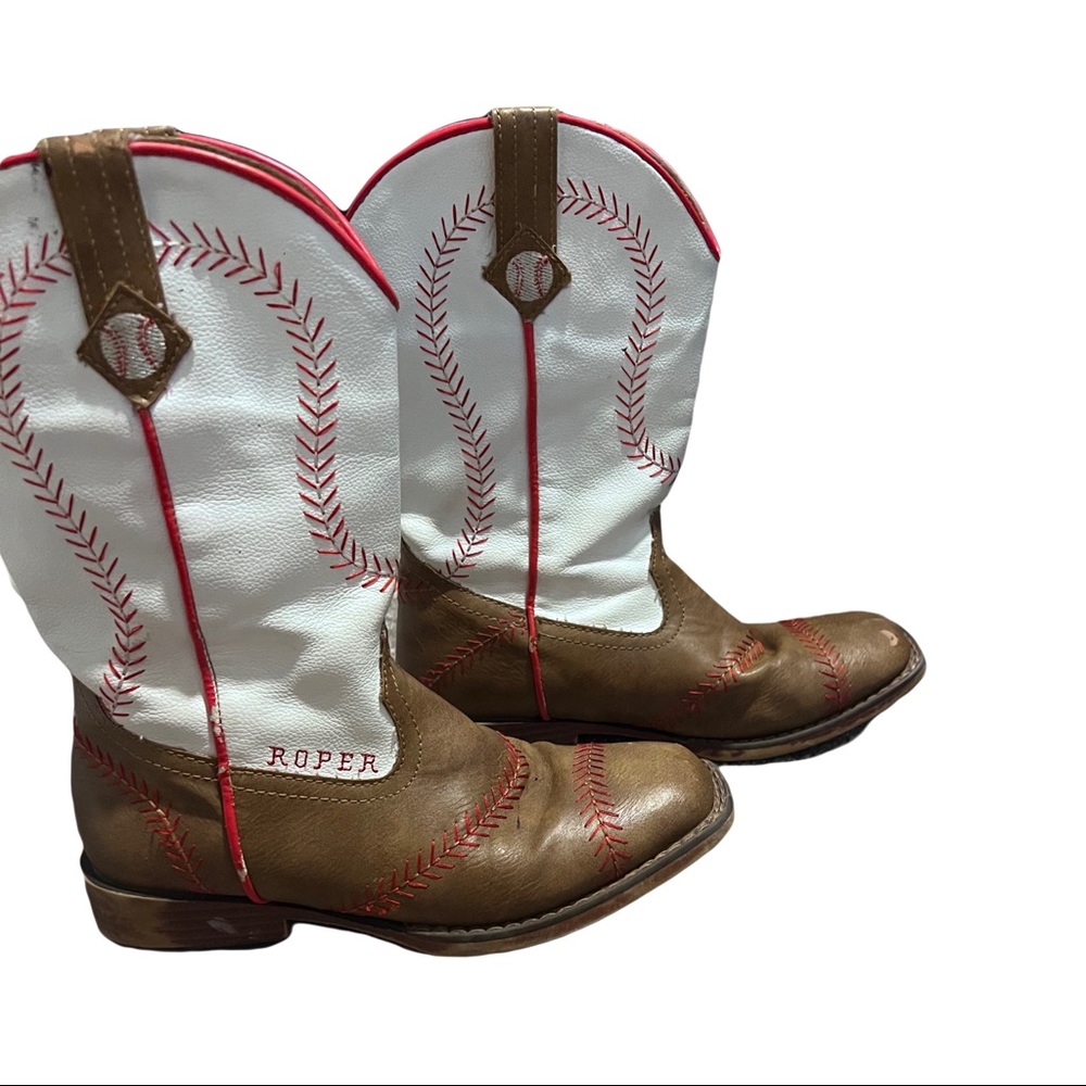 Roper Baseball Boots youth size 3